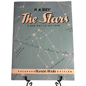 VTG 1980 H.A. Rey's The Stars, A New Way to See Them Book, PB, VG